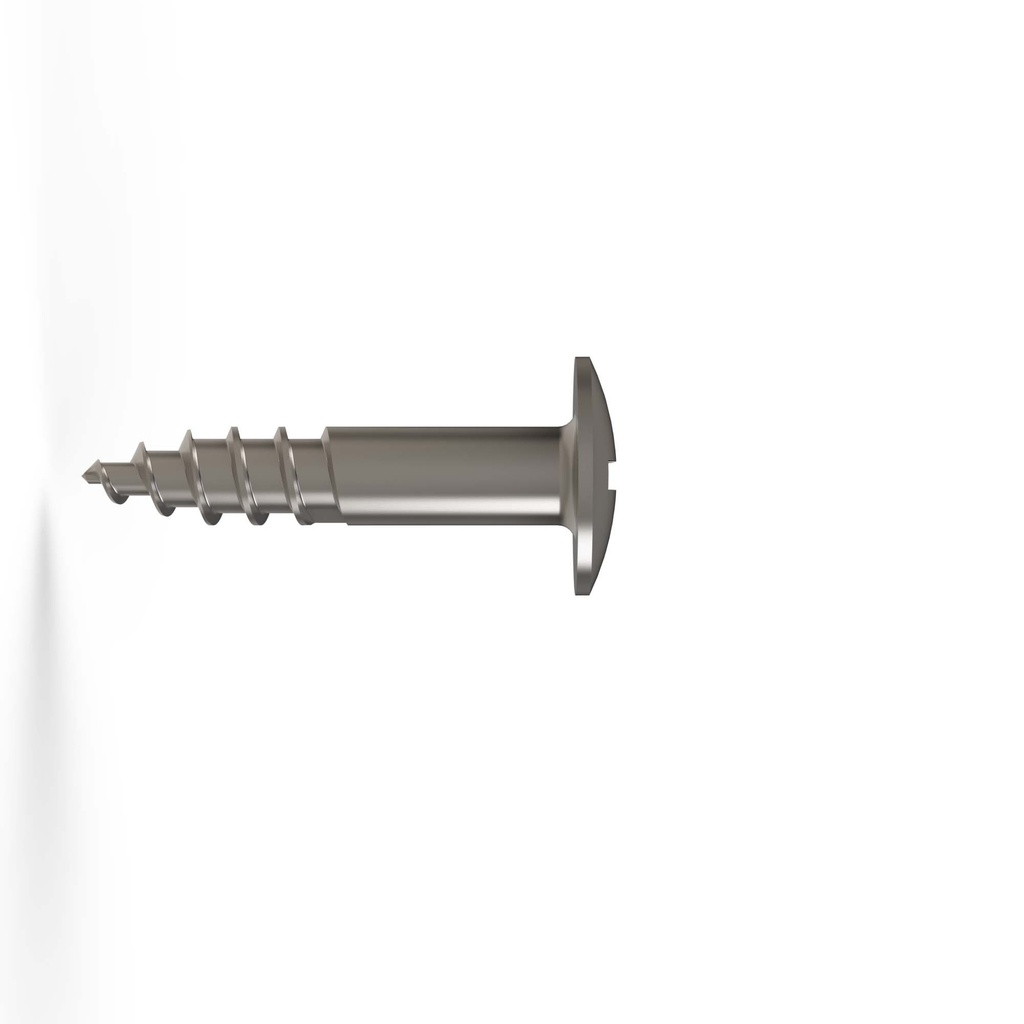 Tenting Screw 3.0mm polished neck (7mm total length), 1 st.