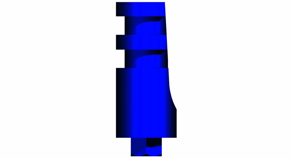 OT-F1 4.90 mm - Impression coping, open tray, hex height 1.0