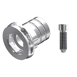ZZ BASE B-O-PCTBH-L10 5.0 (Parallel Cem.Ti-Base Hex & Screw)