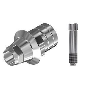 ZZ BASE ME-AO-PCTBH R/W (Parallel Cem. Ti-Base Hex & Screw)