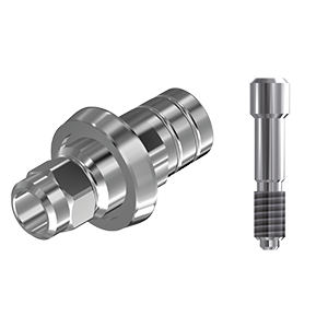 ZZ BASE F-DX-PCTBH-L10 4.5 (Parallel Ti-Base Hex & Screw)
