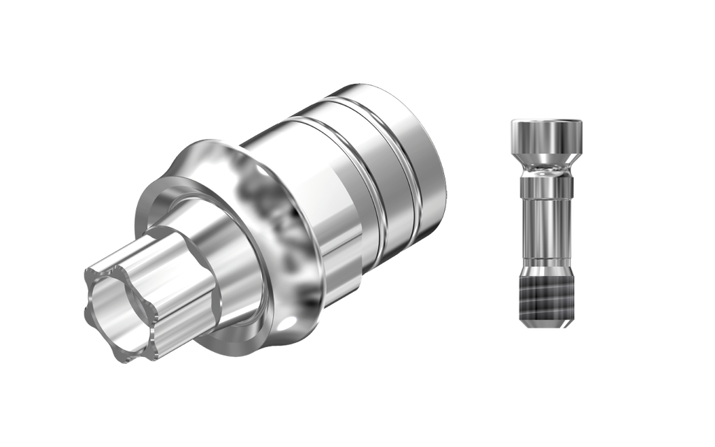 ZZ BASE ST-BX-PCTBH-L10 WB (Parallel Ti-Base Hexed & Screw)