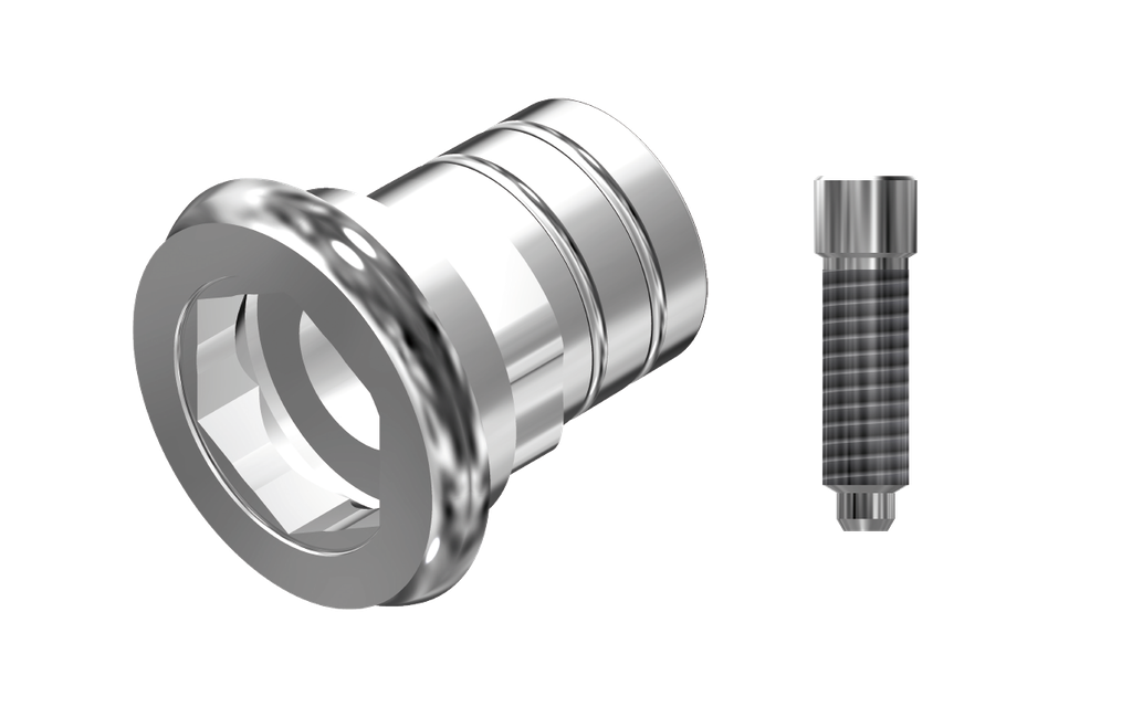 ZZ BASE P-TH-PCTBH S5 (Parallel Cem. Ti-Base Hex & Screw)