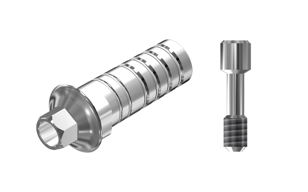 ZZ BASE MS-S-PCTBH-K85 Narrow (Paral Ti-Base Hex & Scr)