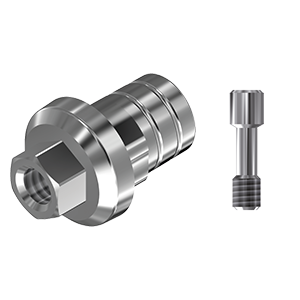 ZZ BASE MS-S-PCTBH-L10 Wide (Parallel Ti-Base Hex & Scr)