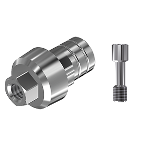 ZZ BASE MS-S-PCTBH-L20 Wide (Parallel Ti-Base Hex & Scr)