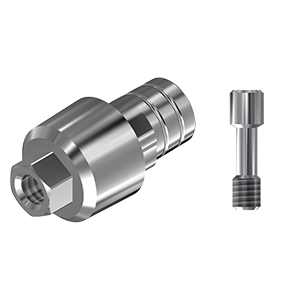 ZZ BASE MS-S-PCTBH-L30 Wide (Parallel Ti-Base Hex & Scr)