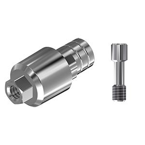 ZZ BASE MS-S-PCTBH-L40 Wide (Parallel Ti-Base Hex & Scr)