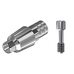 ZZ BASE MS-S-PCTBH-L40 Narrow (Parallel Ti-Base Hex & Scr)