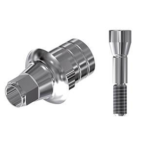 ZZ BASE ICX Ø 3.45 - 4.80 (Parallel Cem Ti-Base Hex & Screw)