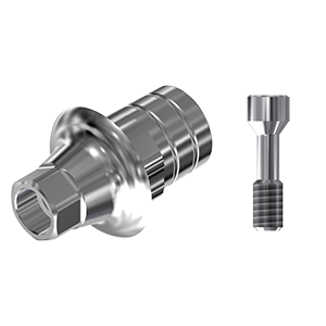 ZZ BASE NB-NA NP (Parallel Cem. Ti-Base Hex & Screw)