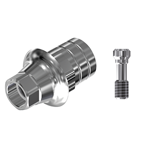 ZZ BASE NB-NA RP (Parallel Cem. Ti-Base Hex & Screw)