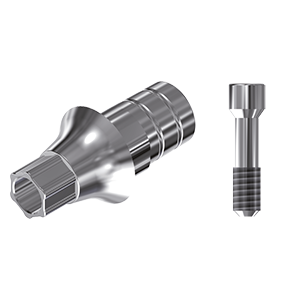 ZZ BASE NB-NA CC 3.0 (Parallel Cem. Ti-Base Hex & Screw)