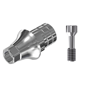 ZZ BASE NB-NA NP L20(Parallel Cem. Ti-Base Hex & Screw)