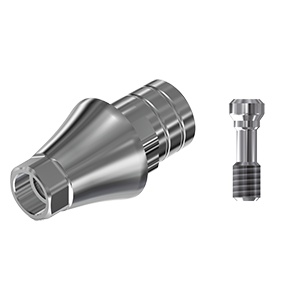 ZZ BASE NB-NA RP L30 (Parallel Cem. Ti-Base Hex & Screw)