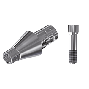 ZZ BASE NB-NA CC 3.0 L30 (Parallel Cem. Ti-Base Hex & Screw)