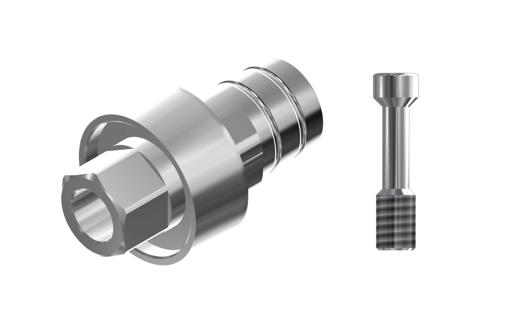 ZZ T-SPI-PCTBH-L20 4.5 (Parallel Cem. Ti-Base Hex & Screw)