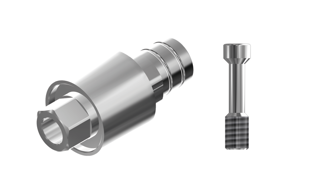 ZZ T-SPI-PCTBH-L40 4.5 (Parallel Cem. Ti-Base Hex & Screw)