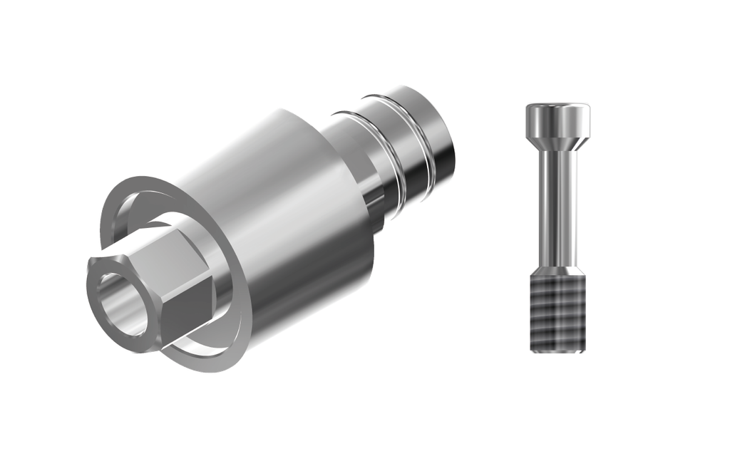 ZZ T-SPI-PCTBH-L40 5.0 (Parallel Cem. Ti-Base Hex & Screw)