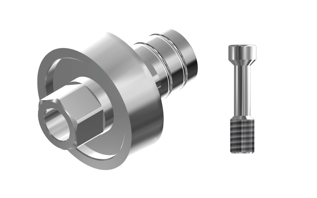 ZZ T-SPI-PCTBH-L20 6.0 (Parallel Cem. Ti-Base Hex & Screw)
