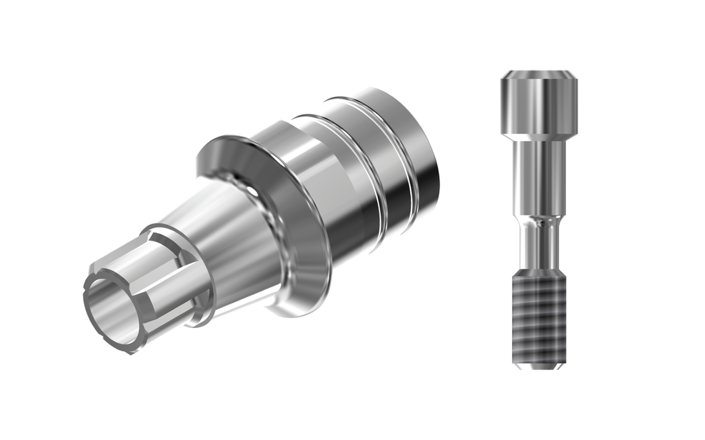 ZZ BASE CAM-CONE 3.8 (Parallel Cem. Ti-Base Hex & Screw)