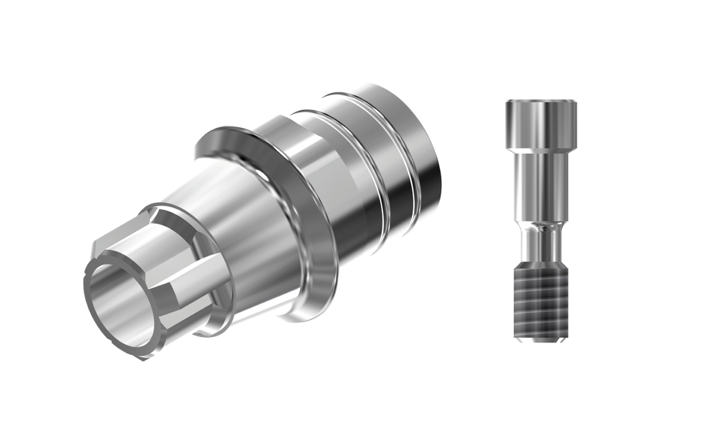 ZZ BASE CAM-CONE 5.0 (Parallel Cem. Ti-Base Hex & Screw)