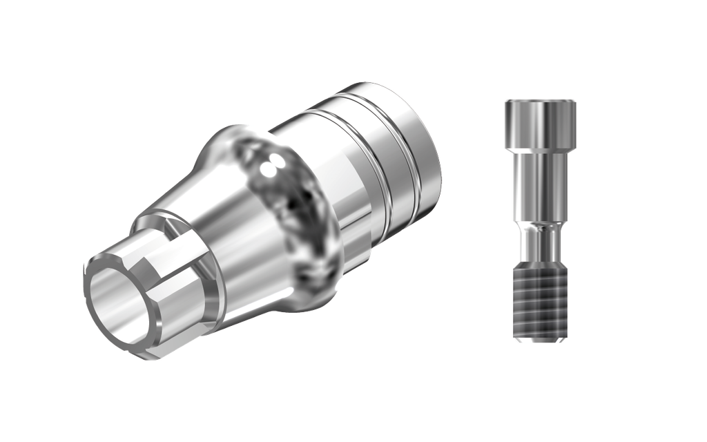 ZZ BASE CAM-CONE 5.0 L15 (Parallel Cem. Ti-Base Hex & Screw)