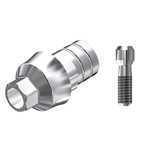 ZZ BASE BEGO-SEM-PCTBH 4.10 L20 Parallel Ti-Base Hex & Screw