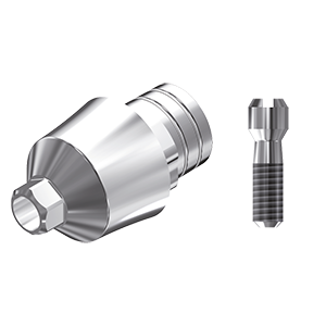 ZZ BASE BEGO-SEM-PCTBH 5.50 L40 Parallel Ti-Base Hex & Screw