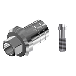 ZZ BASE ID-LEG-PCTB 4.5 (Parallel Cem. Ti-Base Hex & Screw)