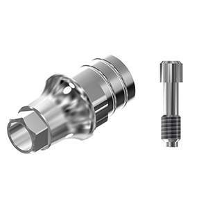 ZZ BASE ME-AR 3.5-8.0 L20 (Parallel Cem. TiBase Hex & Screw)