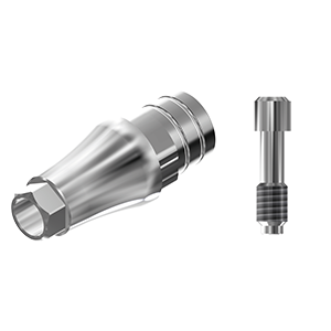 ZZ BASE ME-AR 3.5-8.0 L40 (Parallel Cem. TiBase Hex & Screw)