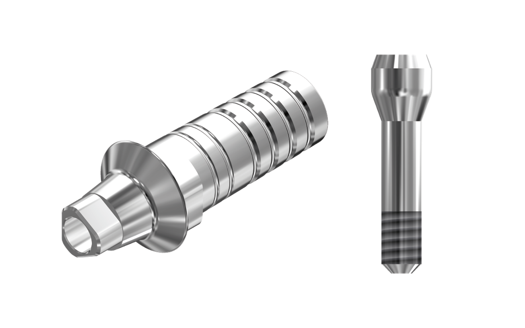 ZZ BASE AG-AX-PCTBH-K85 RE (Parallel Ti-Base Hex & Screw)