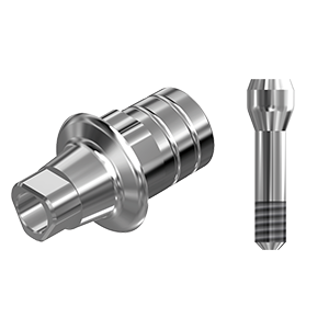 ZZ BASE AG-AX-PCTBH-L10 REG/PX (Parallel Ti-Base Hex & Scr)