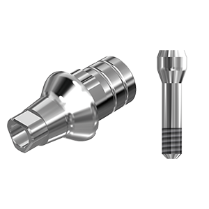 ZZ BASE AG-AX-PCTBH-L20 REG/PX (Parallel Ti-Base Hex & Scr)
