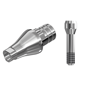 ZZ BASE AG-AX-PCTBH-L40 REG/PX (Parallel Ti-Base Hex & Scr)