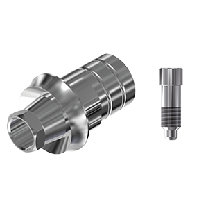ZZ BASE P-TS-PCTBH S3 (Parallel Cem.Ti-Base Hex & Screw)