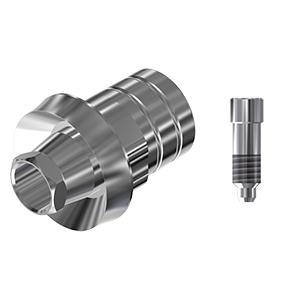 ZZ BASE P-TS-PCTBH S4 (Parallel Cem.Ti-Base Hex & Screw)