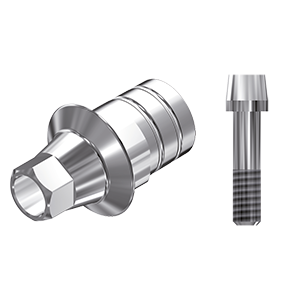 ZZ BASE SI-DC-PCTBH 3.5/4.0 (Parallel Ti-Base Hex & Screw)