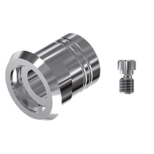 ZZ BASE NB-NZ-PCTBH 4.1 (Parallel Cem. Ti-Base Hex & Screw)