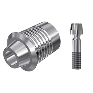 ZZ BASE AS-OS-CCTB 3.5/4.0 (Conical Ti-Base Non-Hex & Screw)