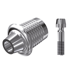 ZZ BASE AS-OS-CCTB 3.5/4.0 L10 (Conical Ti-Base Non-Hex&Scr)