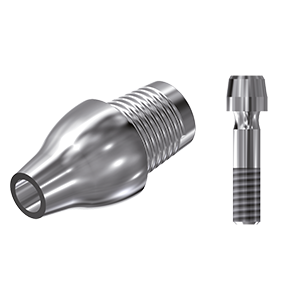 ZZ BASE AS-OS-CCTB 3.5/4.0 L40 (Conical Ti-Base Non-Hex&Scr)