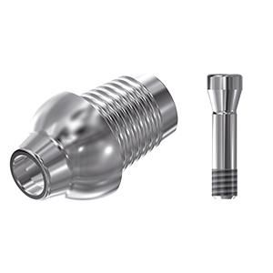 ZZ BASE ST-BL-CCTB NC3.3 L20 (Conical Ti-Base Non-Hex & Scr)