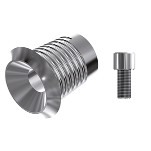 ZZ BASE AS-MUA-CCTB 45° (Conical Cem. Ti-Base Non-Hex & Scr)