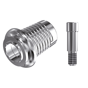 ZZ BASE B-C-CCTB 3.4 L10 (Conical Ti-Base Non-Hex & Screw)