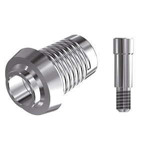 ZZ BASE B-C-CCTB 4.1 L10 (Conical Ti-Base Non-Hex & Screw)