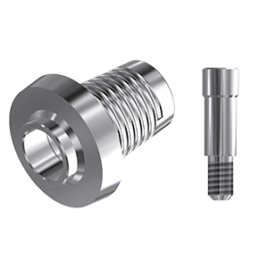 ZZ BASE B-C-CCTB 5.0 L10 (Conical Ti-Base Non-Hex & Screw)