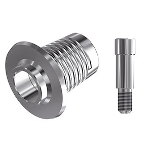 ZZ BASE B-C-CCTB 5.0 (Conical Ti-Base Non-Hex & Thick Screw)