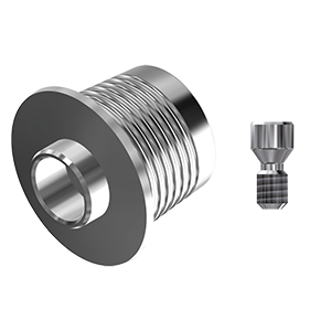 ZZ BASE NB-ON-CCTB WP (Conical Ti-Base Non-Hex & Scr)